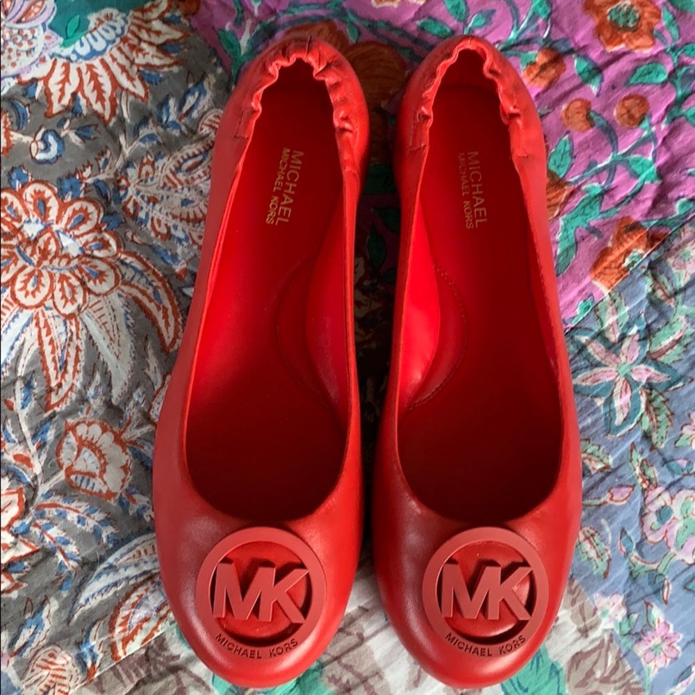 Adorable Red MK shoes!